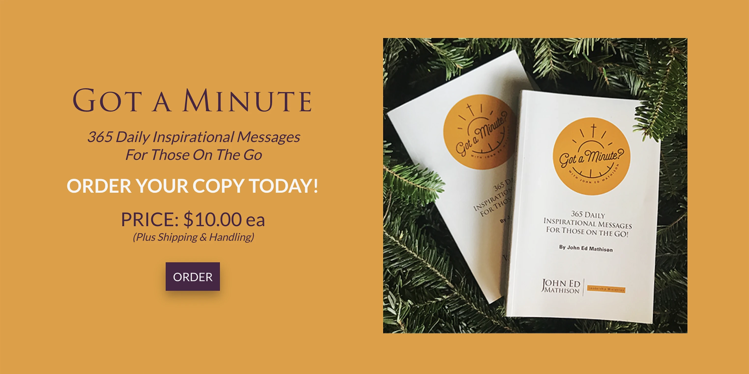 John Ed Mathison Ministries Hero Image